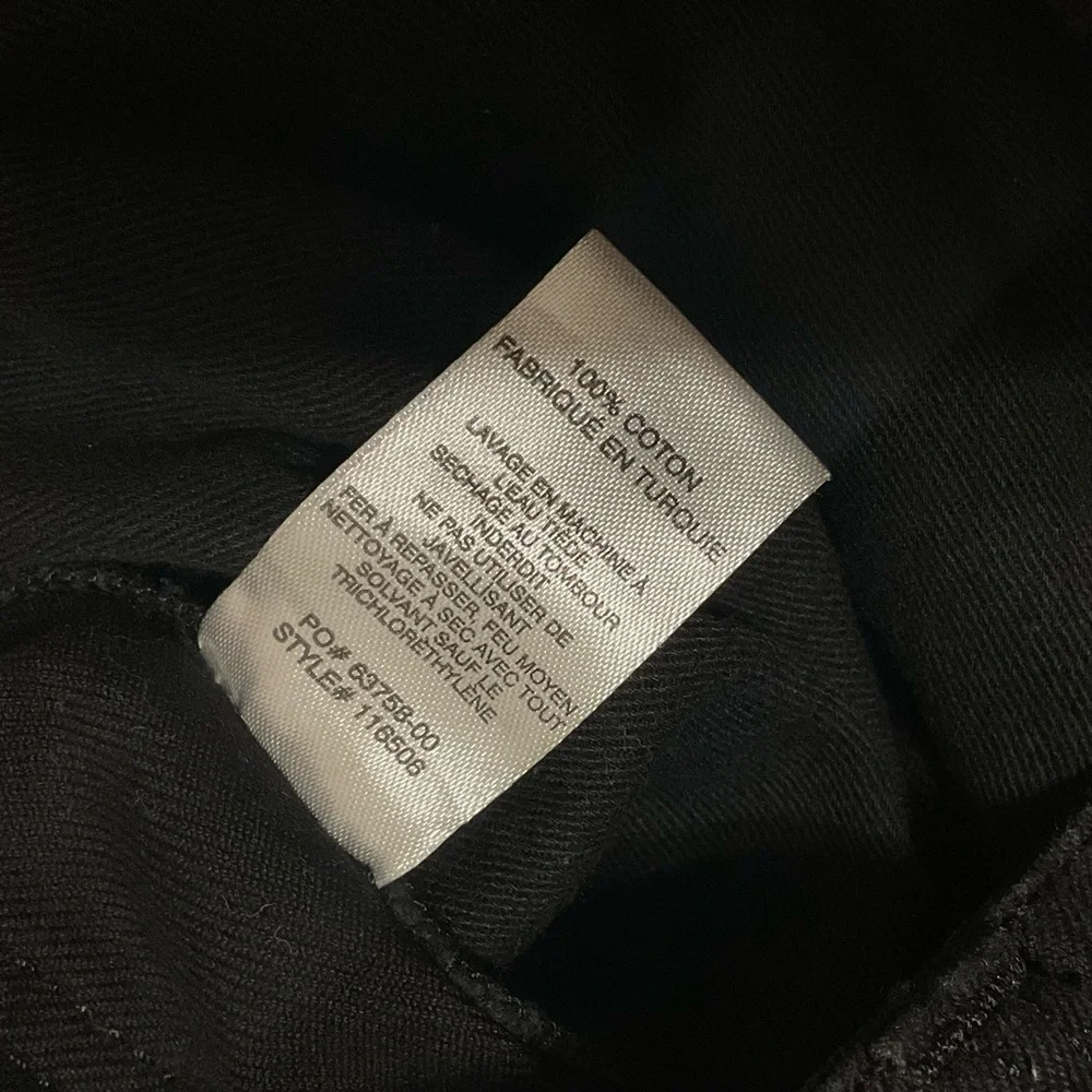 Stussy Quality Workgear Work Pant Canvas Black 30